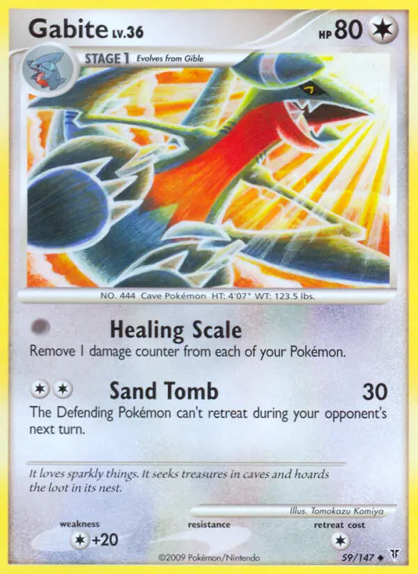 Image of the card Gabite