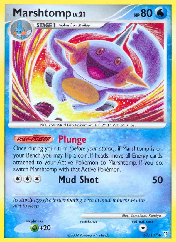 Image of the card Marshtomp