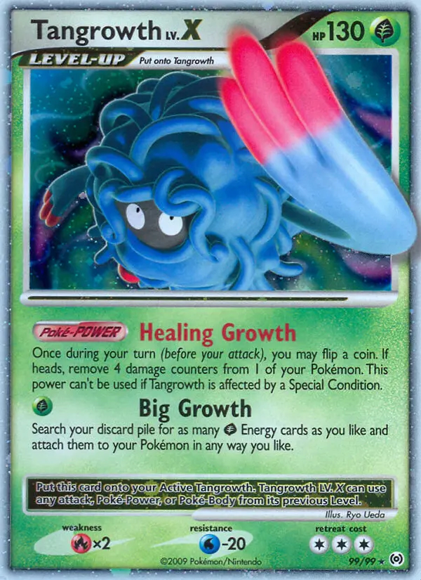 Image of the card Tangrowth LV. X