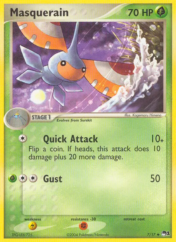 Image of the card Masquerain