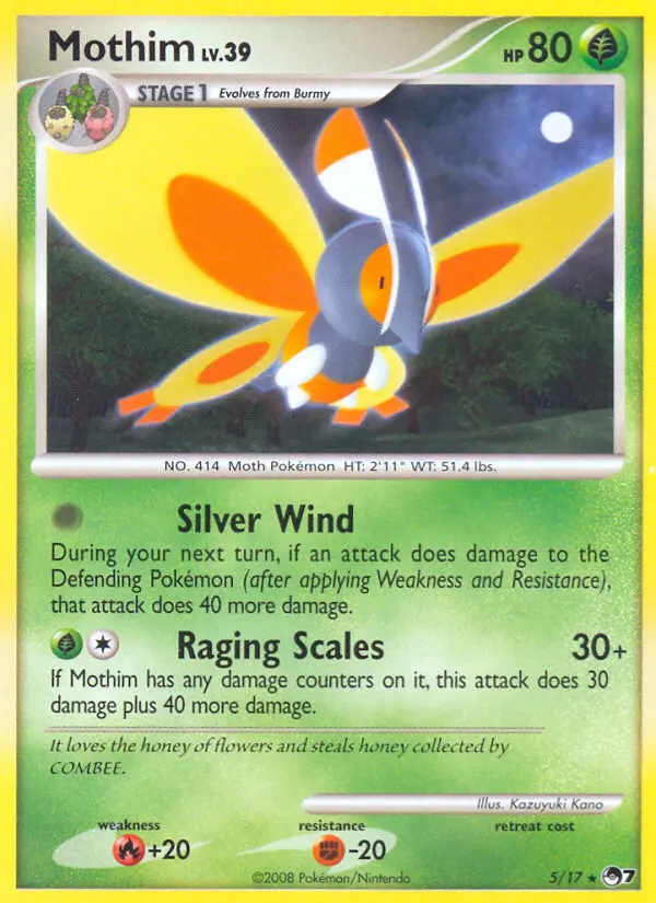 Image of the card Mothim