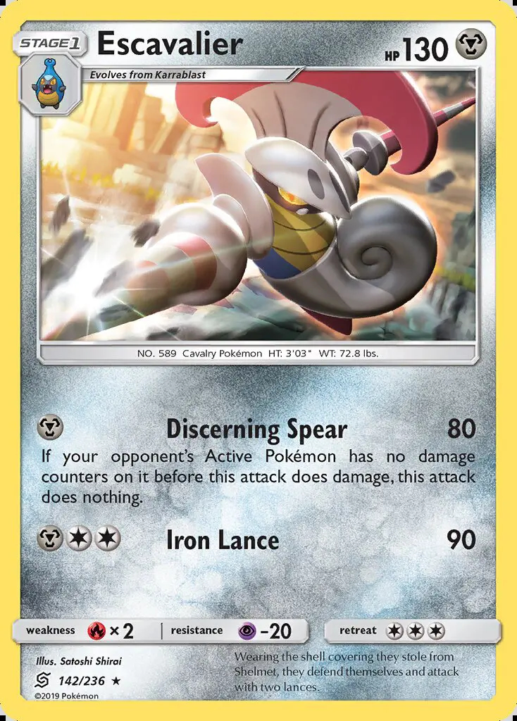 Image of the card Escavalier
