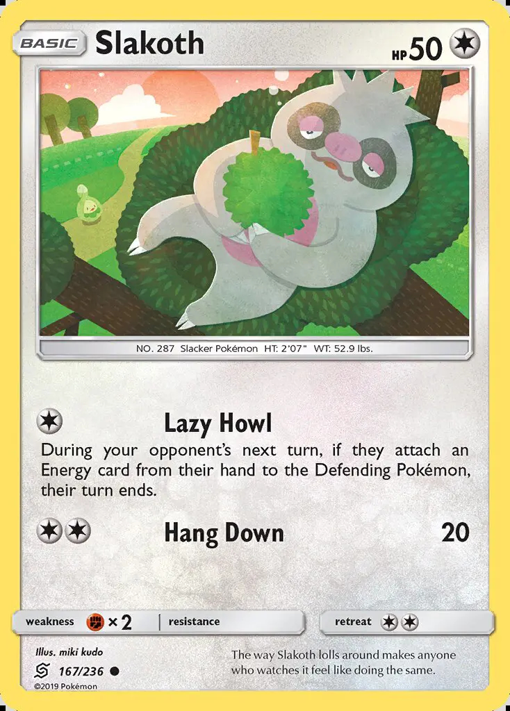 Image of the card Slakoth