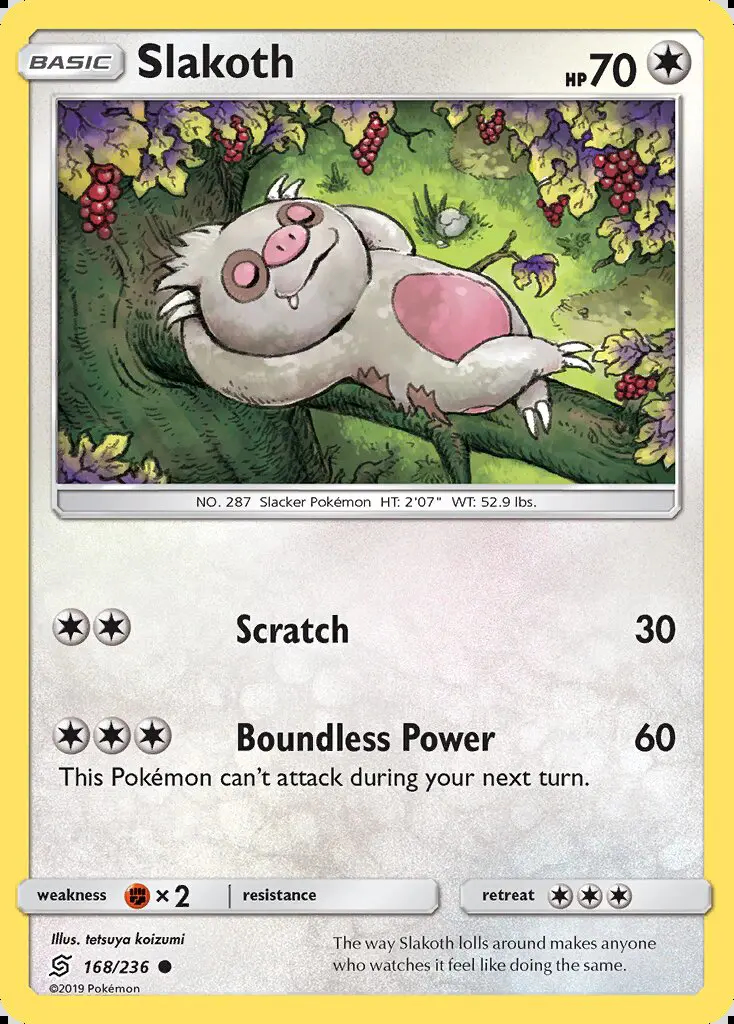 Image of the card Slakoth