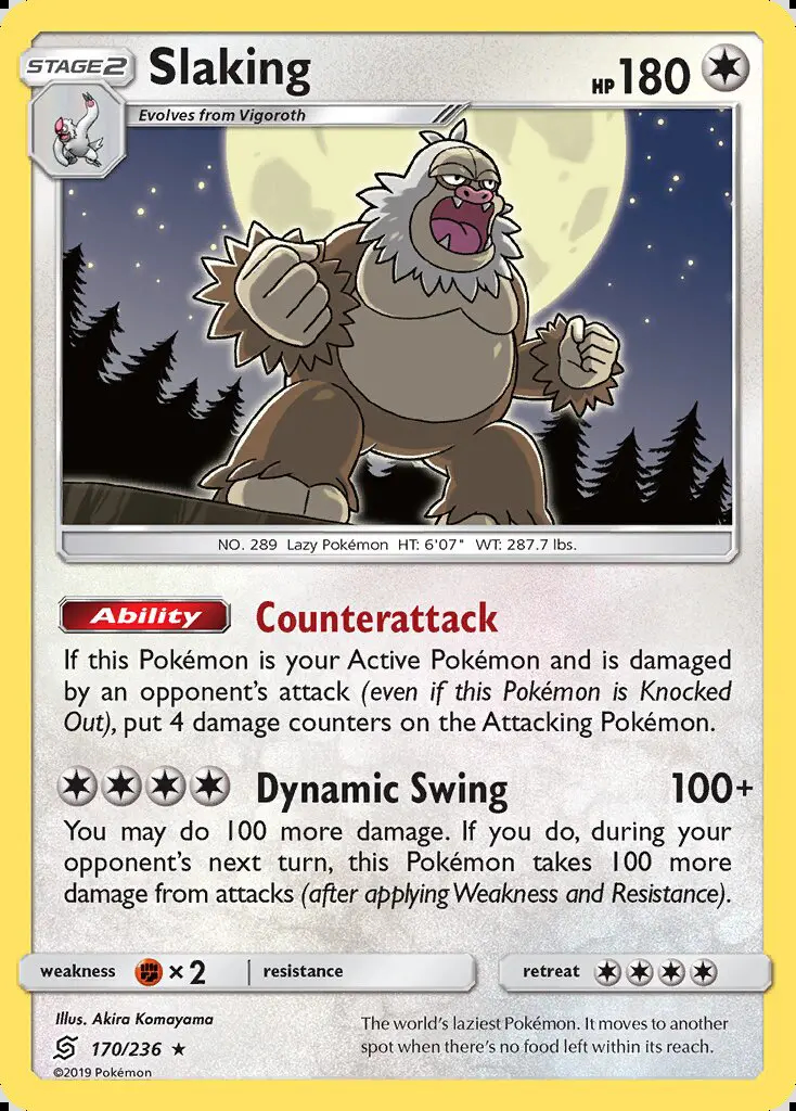 Image of the card Slaking