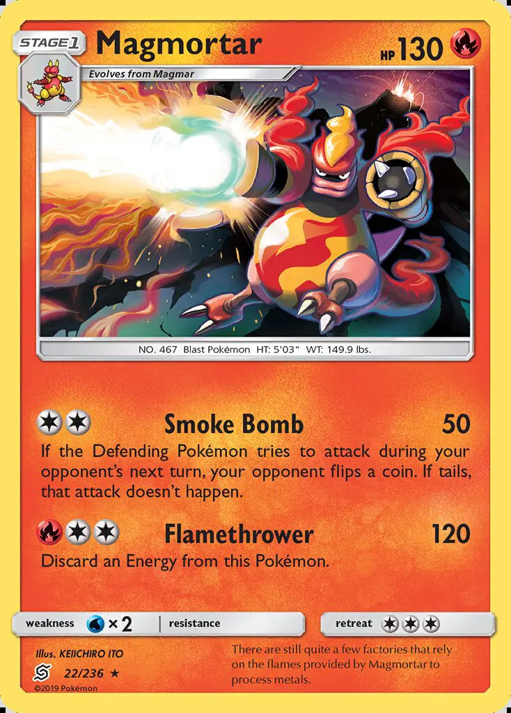 Image of the card Magmortar