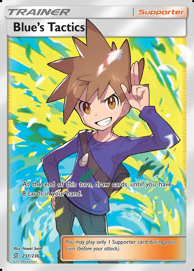 Image of the card Blue’s Tactics