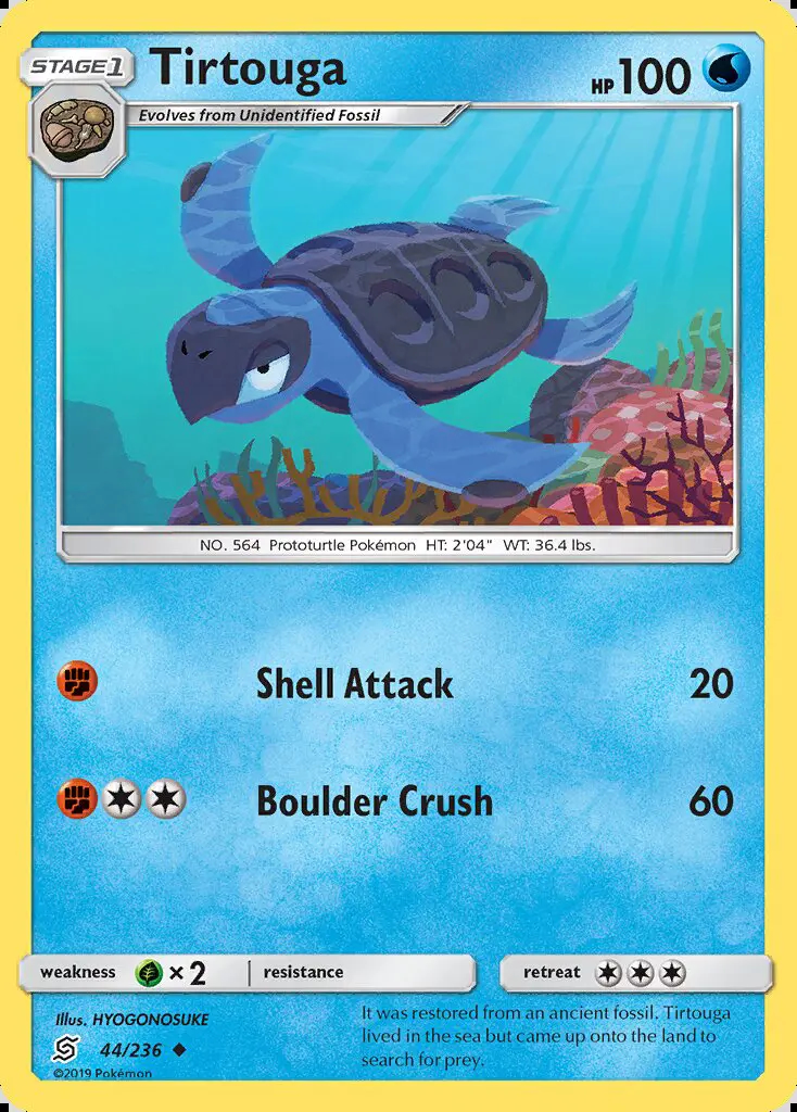 Image of the card Tirtouga