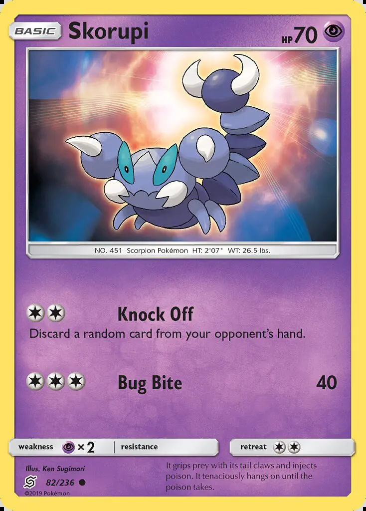 Image of the card Skorupi