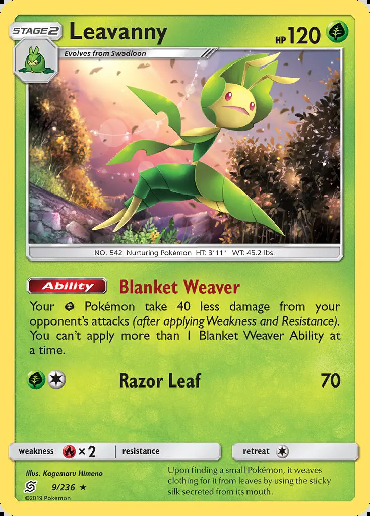 Image of the card Leavanny