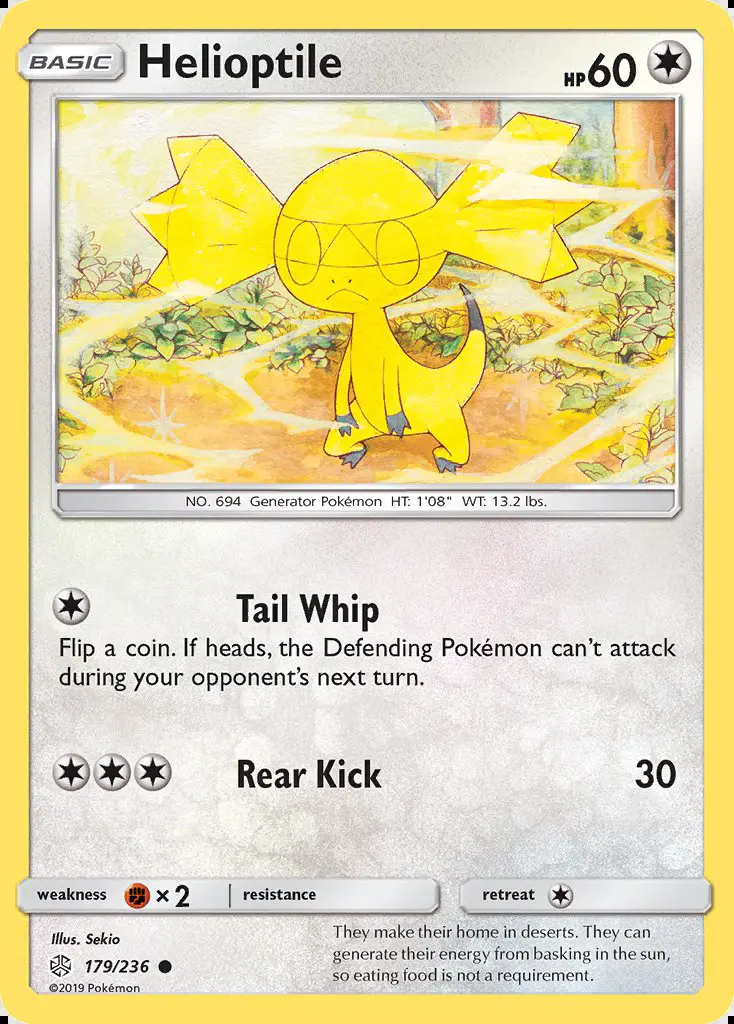 Image of the card Helioptile