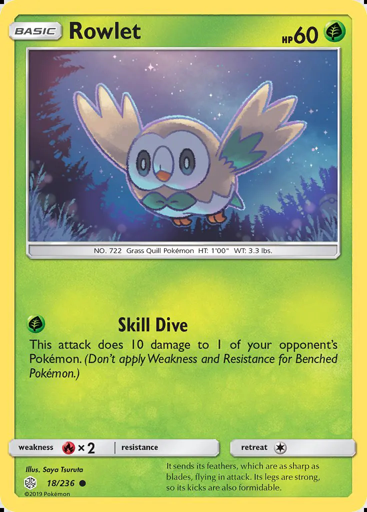 Image of the card Rowlet