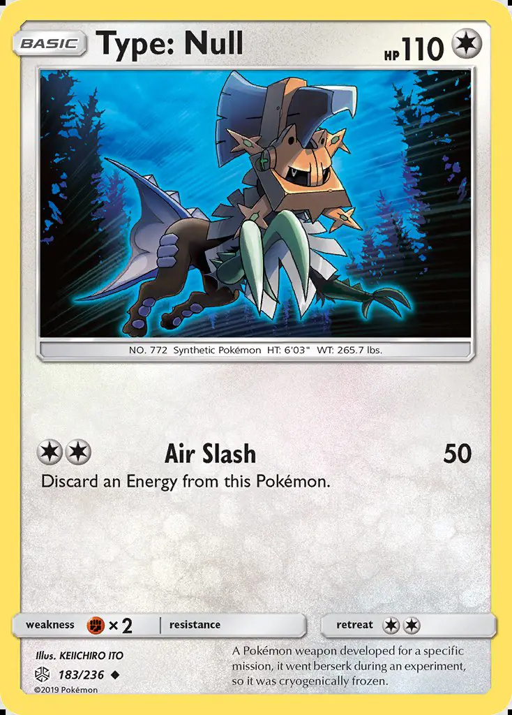 Image of the card Type: Null
