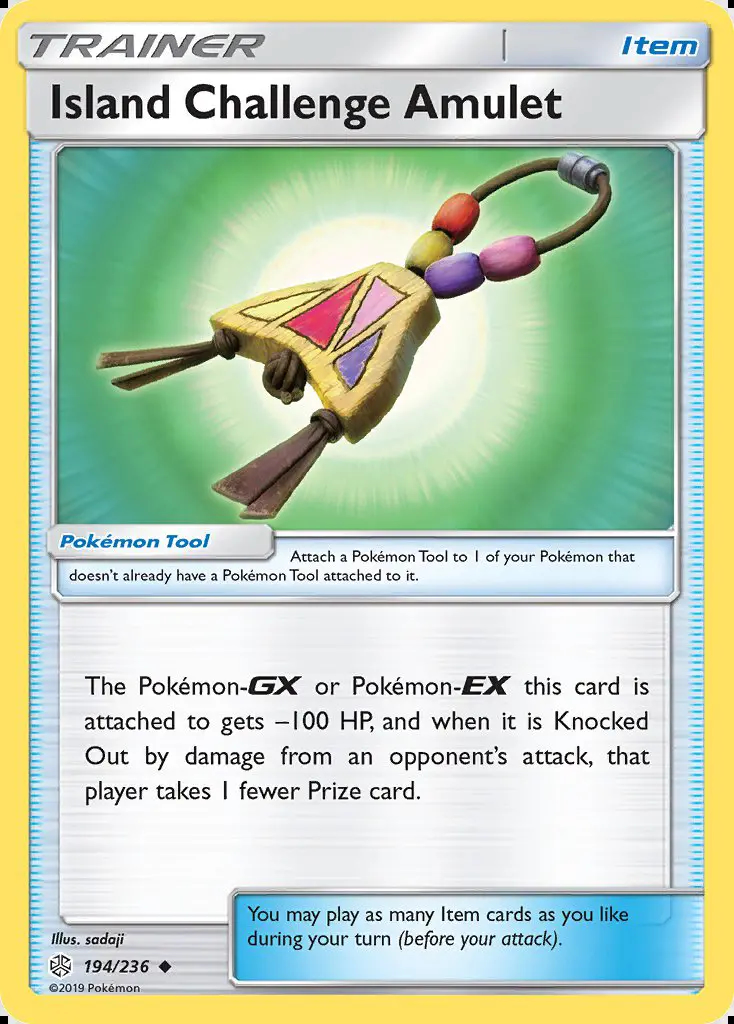 Image of the card Island Challenge Amulet