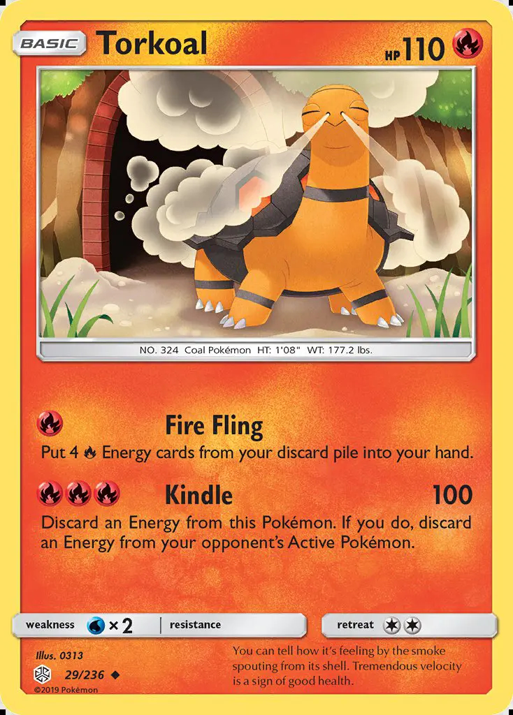 Image of the card Torkoal