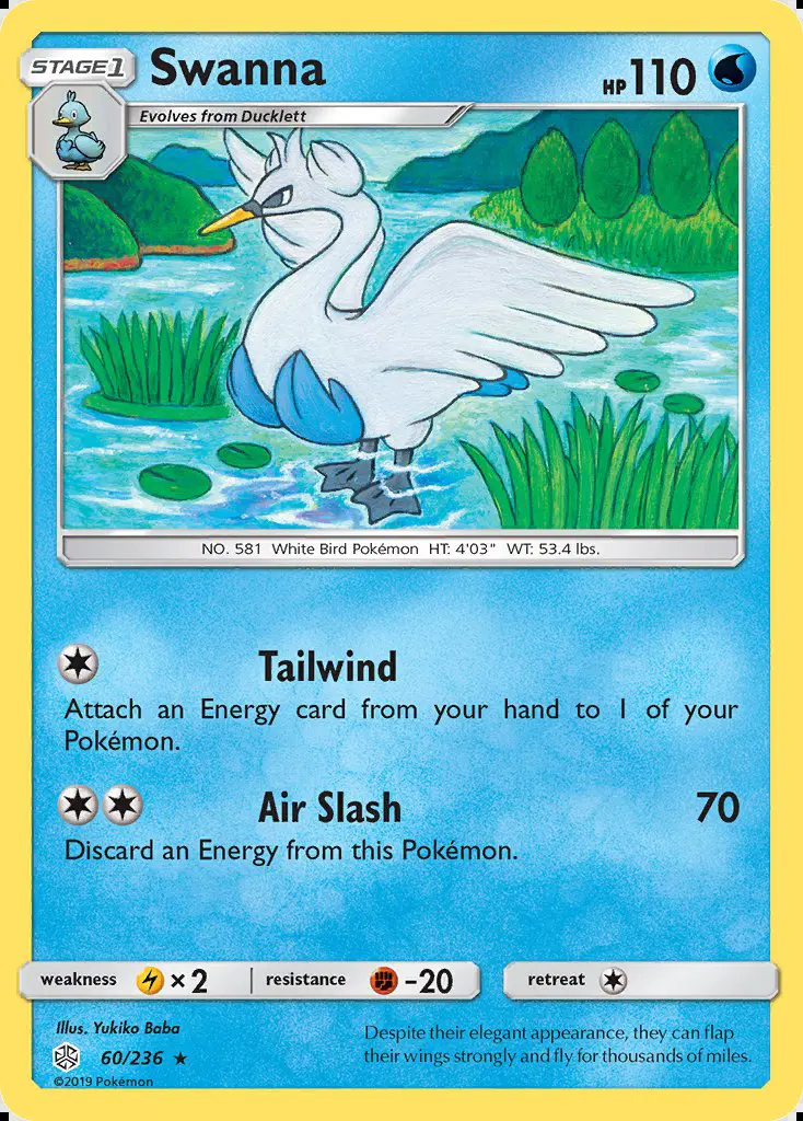 Image of the card Swanna