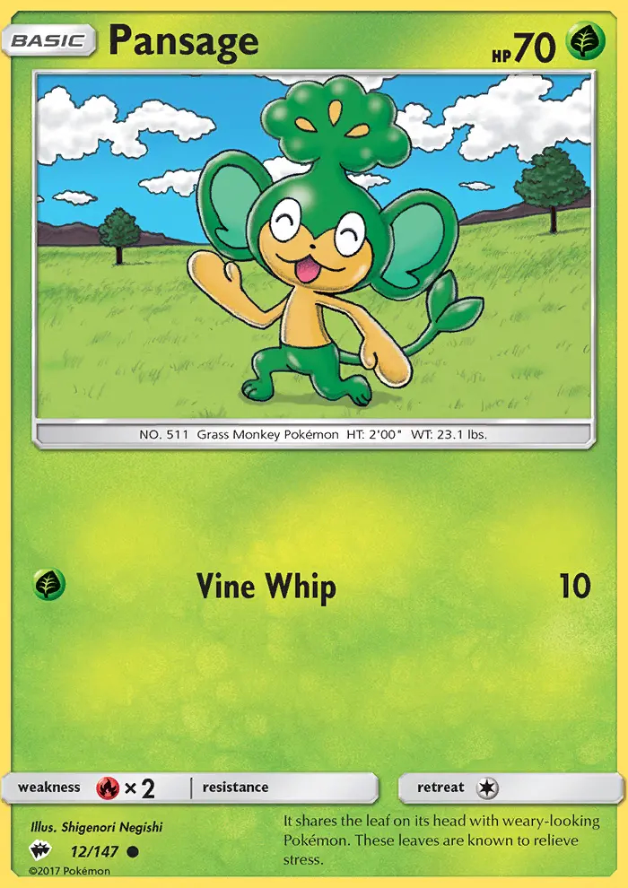 Image of the card Pansage