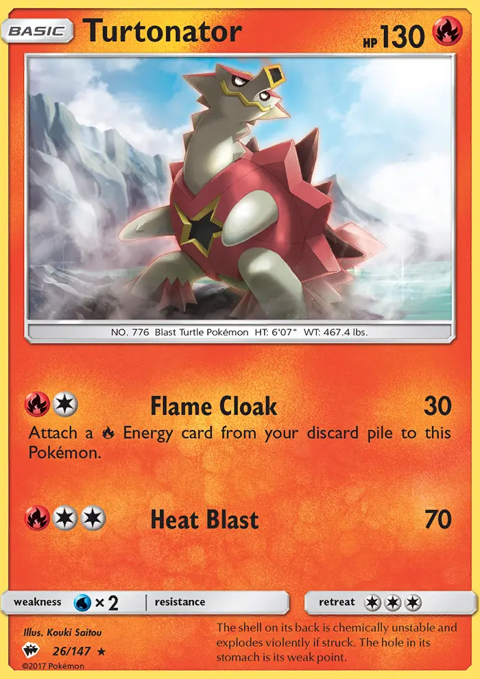 Image of the card Turtonator