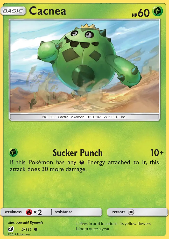 Image of the card Cacnea