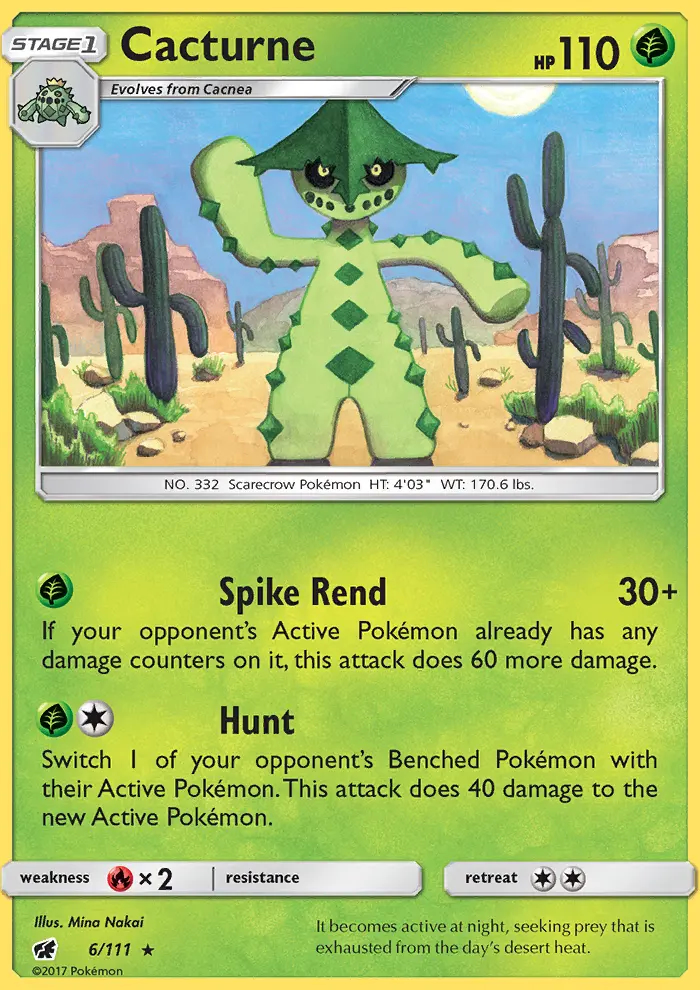 Image of the card Cacturne