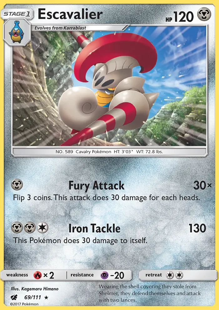 Image of the card Escavalier