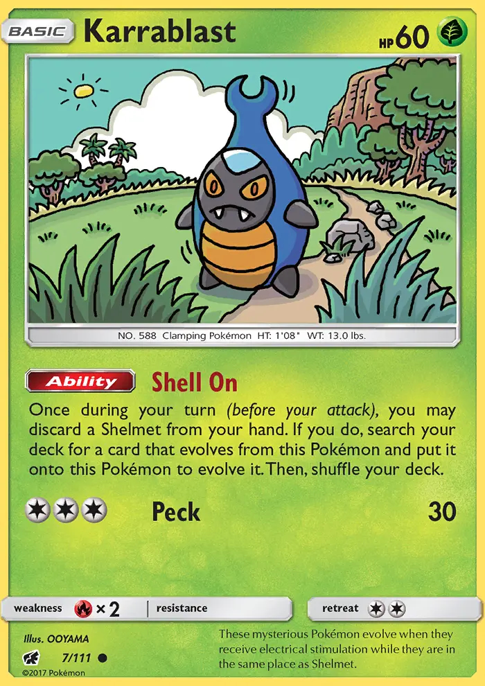 Image of the card Karrablast