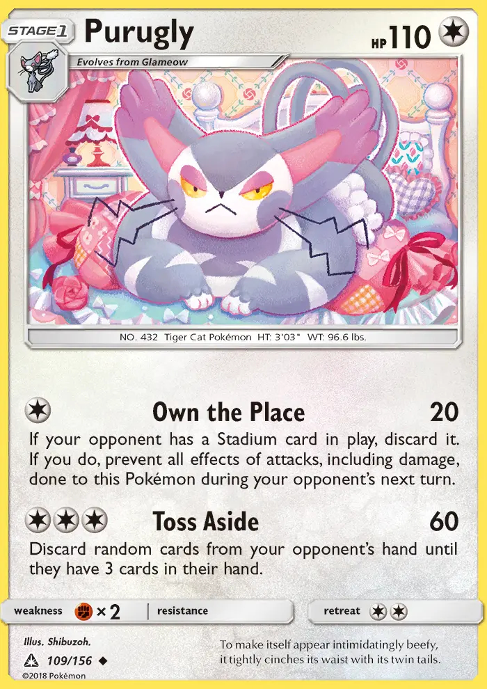 Image of the card Purugly