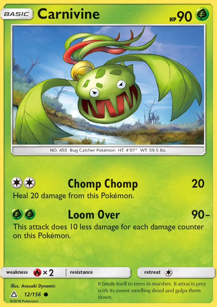 Image of the card Carnivine
