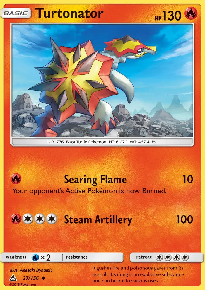 Image of the card Turtonator