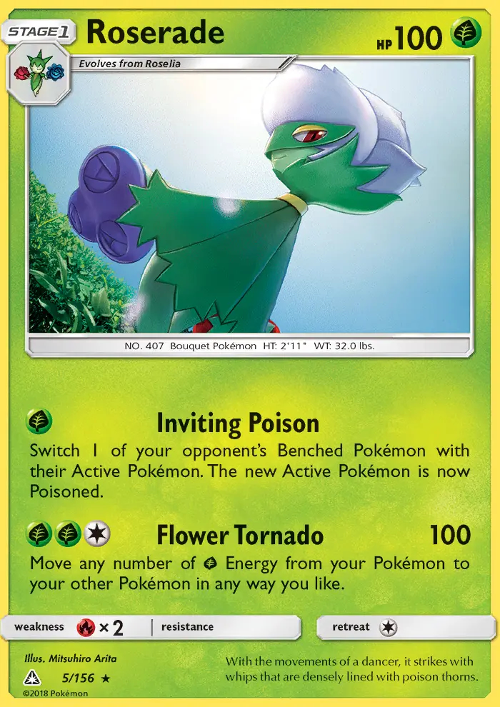 Image of the card Roserade
