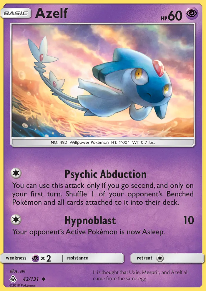 Image of the card Azelf