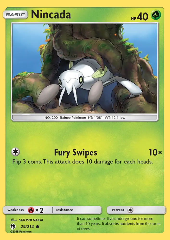 Image of the card Nincada