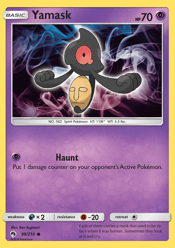 Image of the card Yamask