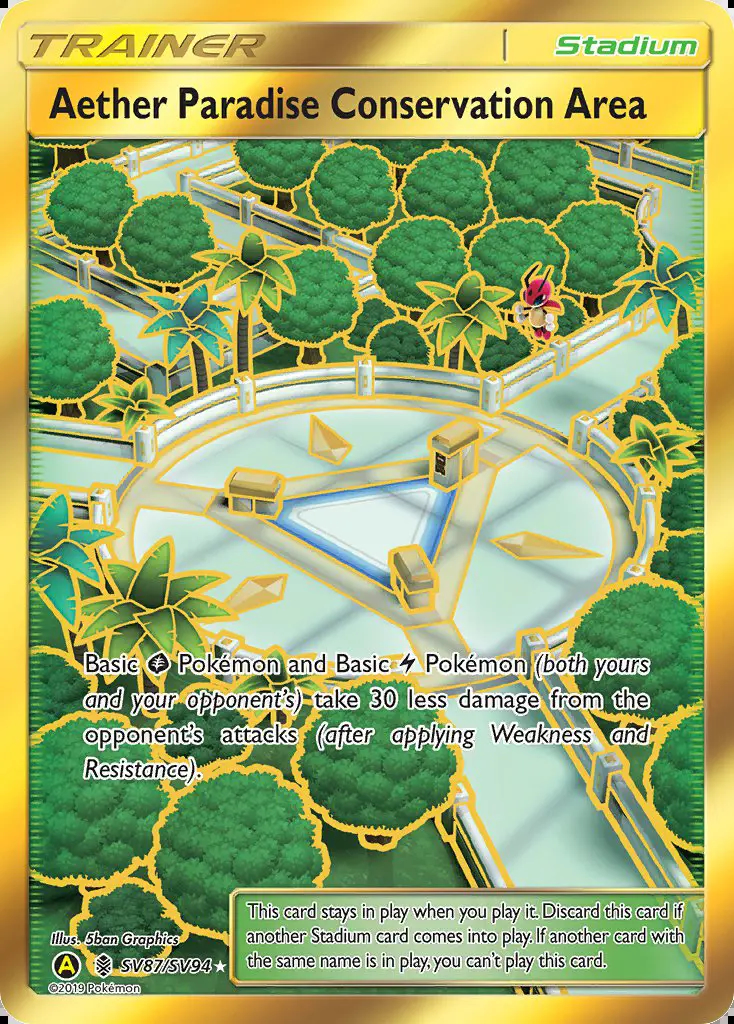 Image of the card Aether Paradise Conservation Area