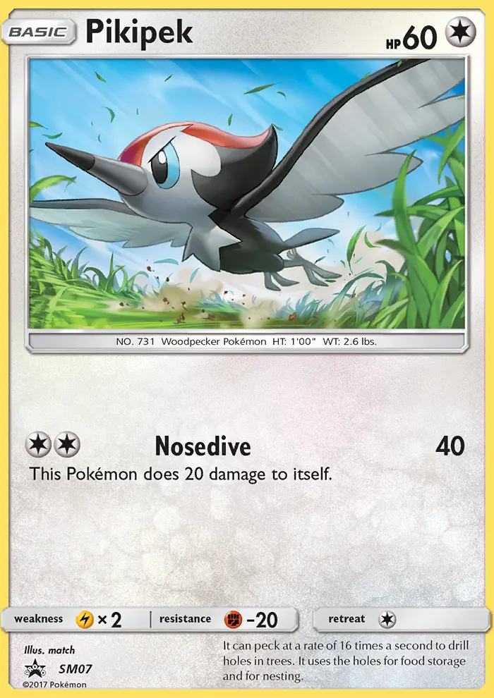 Image of the card Pikipek