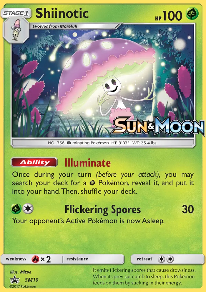 Image of the card Shiinotic