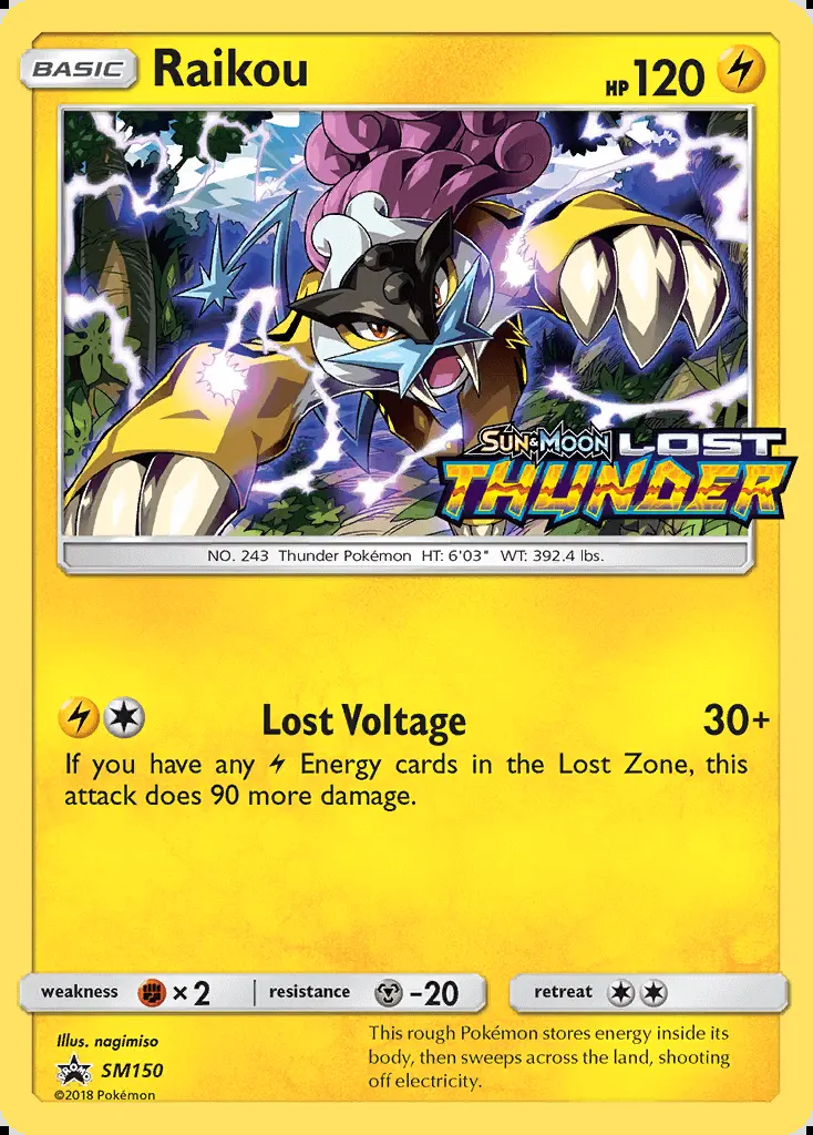 Image of the card Raikou