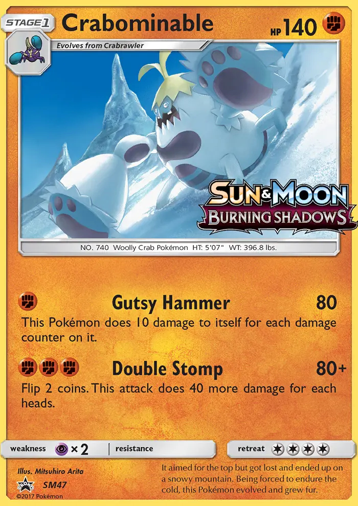 Image of the card Crabominable