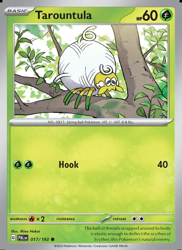 Image of the card Tarountula