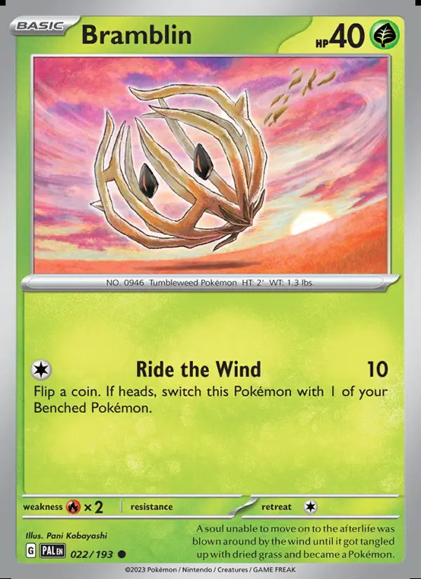 Image of the card Bramblin