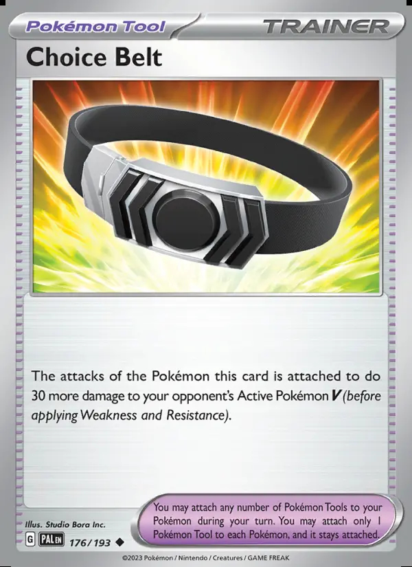 Image of the card Choice Belt