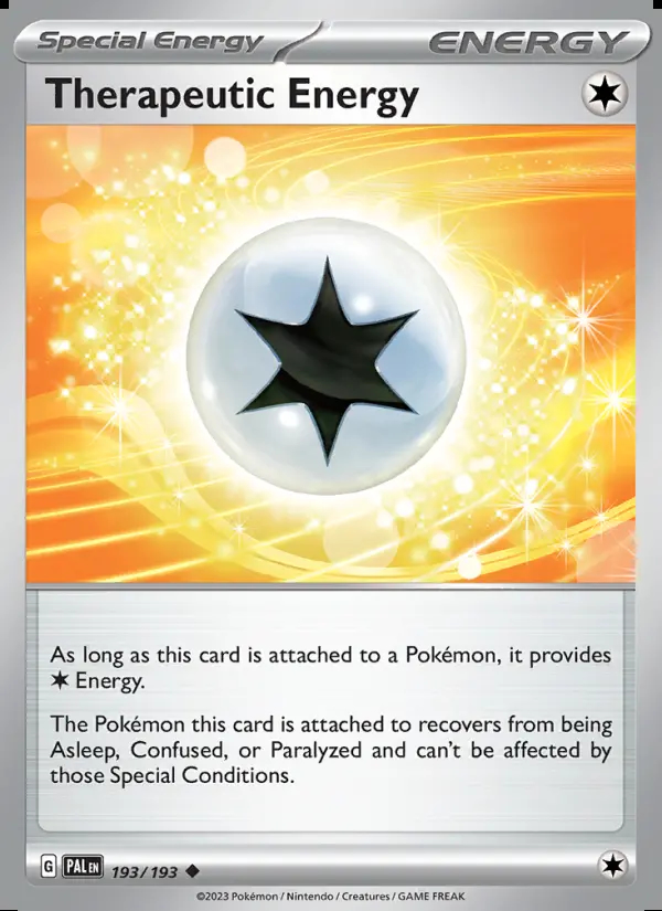 Image of the card Therapeutic Energy