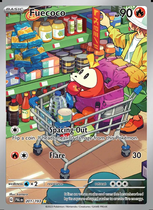 Image of the card Fuecoco