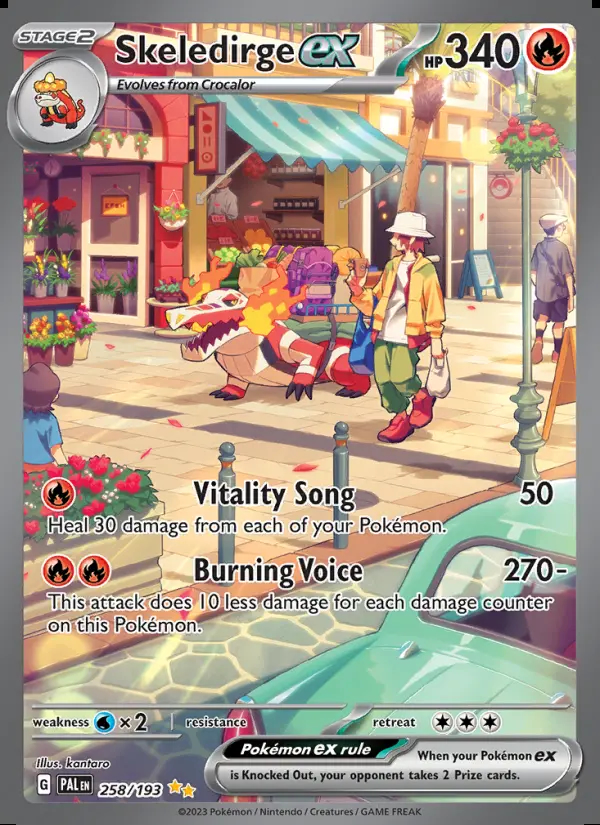 Image of the card Skeledirge ex