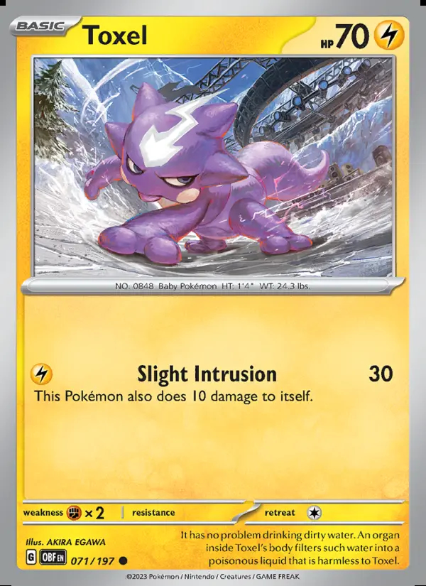 Image of the card Toxel