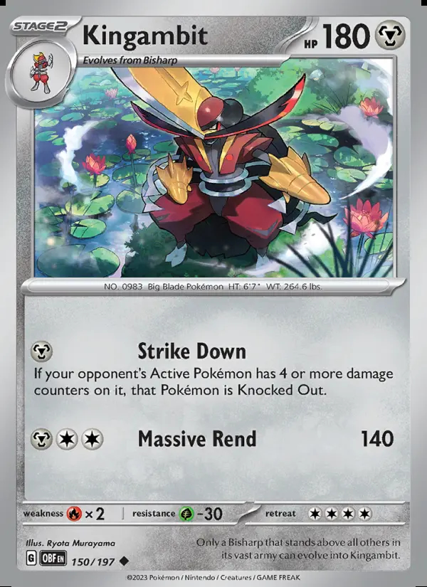 Image of the card Kingambit