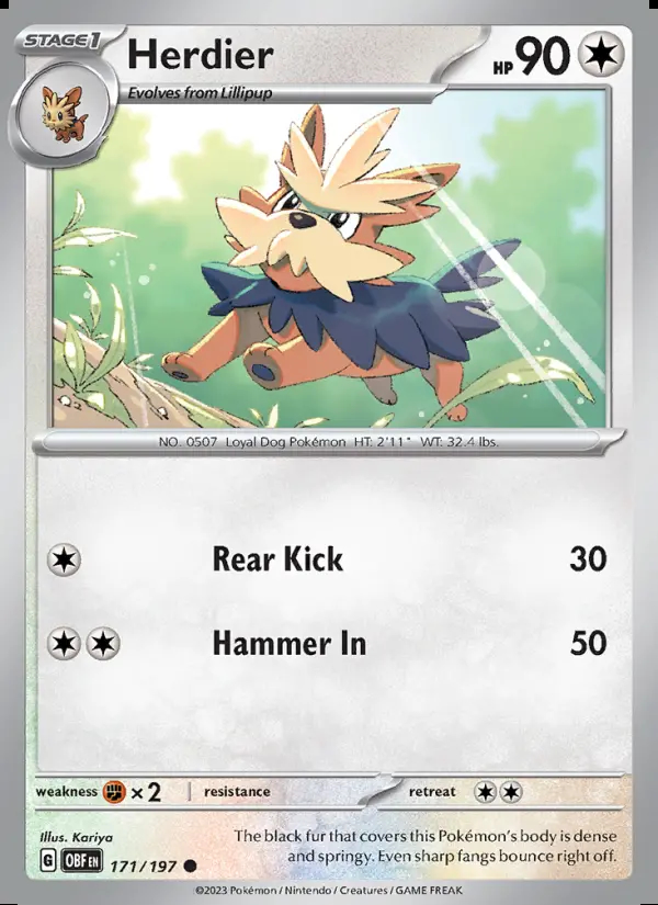 Image of the card Herdier