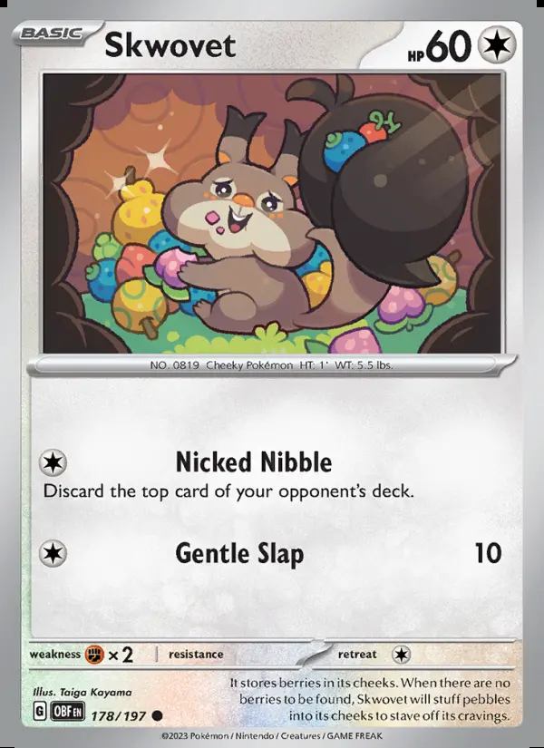 Image of the card Skwovet