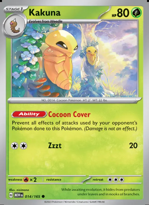 Image of the card Kakuna