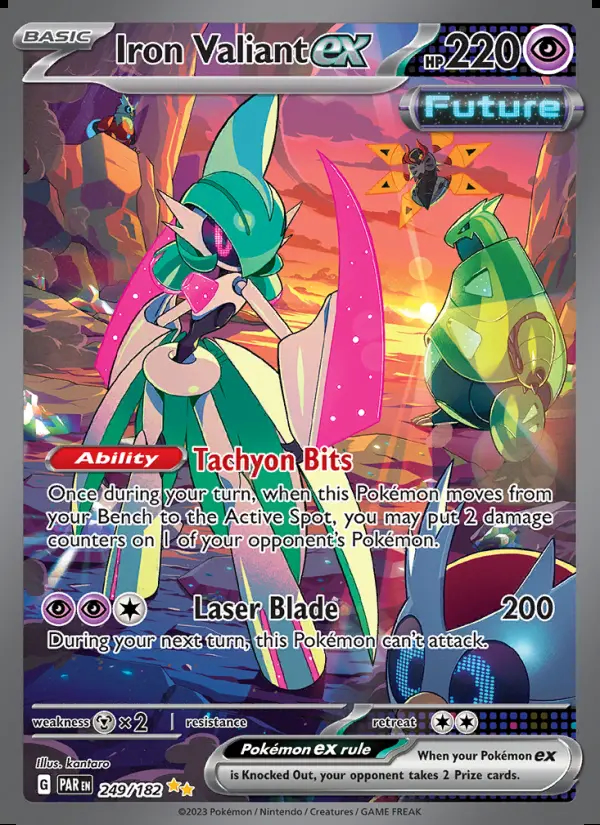 Image of the card Iron Valiant ex